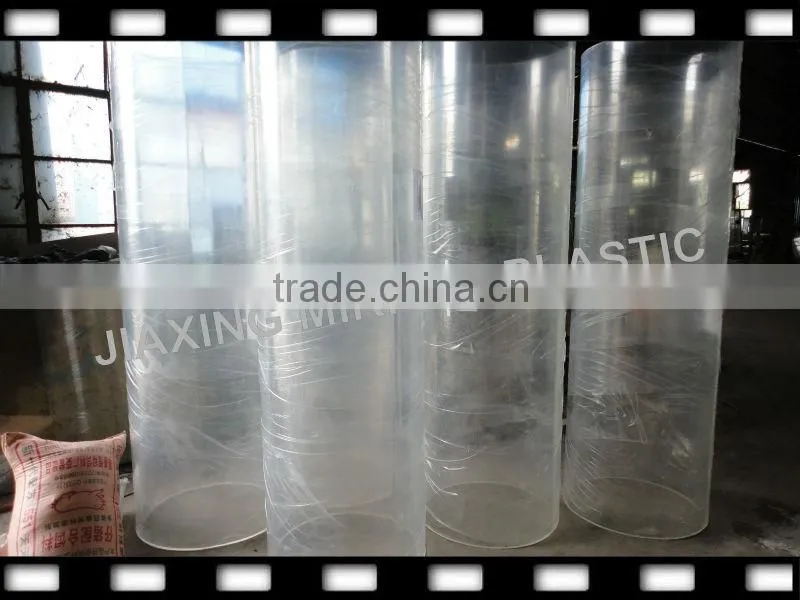 acrylic cylindrical fish tank