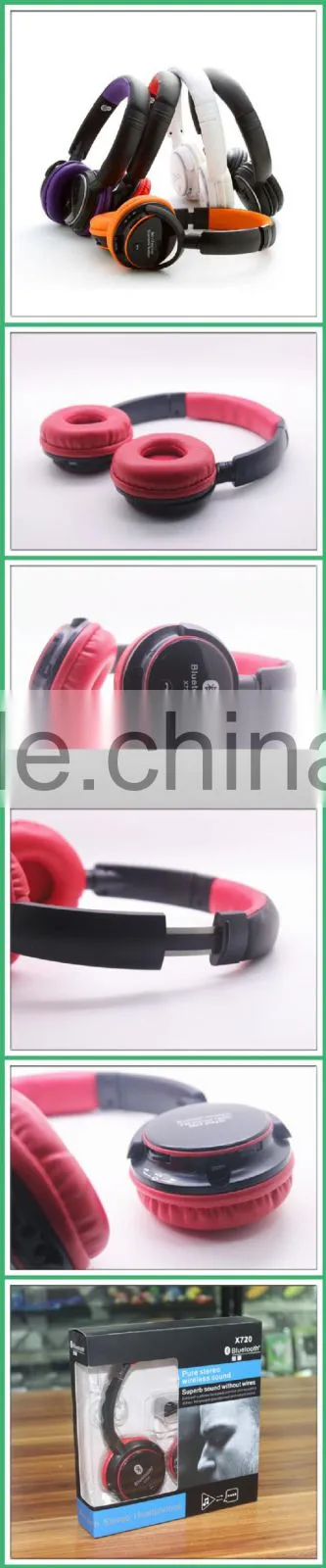 Hot selling Neckband headphone with microphone(OS-X720)
