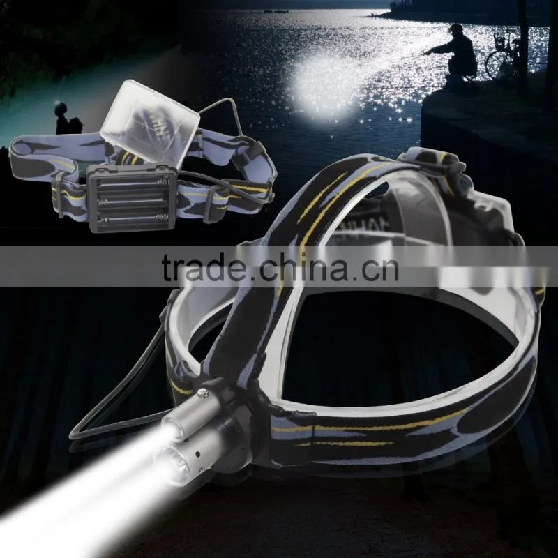 Sidiou Light Double Headlights Dual Headlamp 2 LED Night Fishing Headlight Camping Hiking Cycling Climbing Head Light