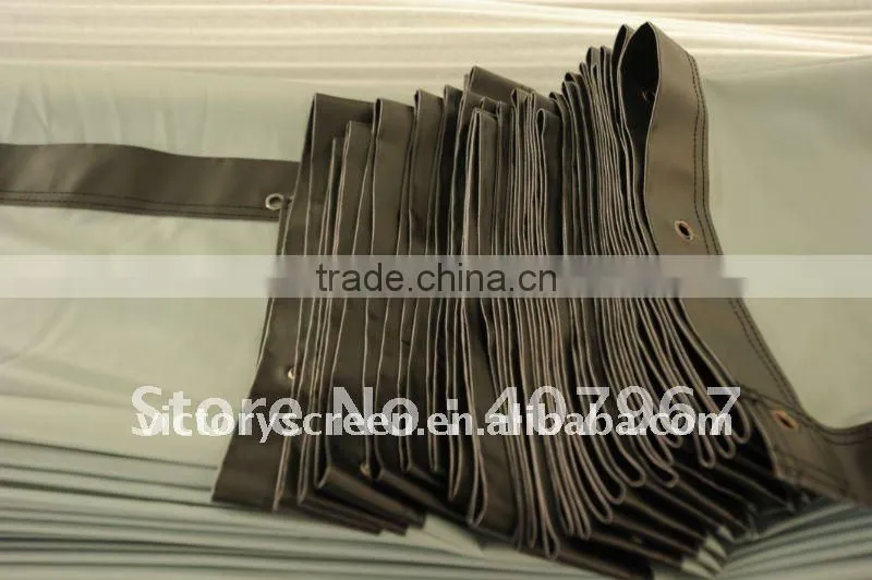 300*400 fast fold projection screen with black dress kit