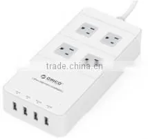 2015 new product US power extension cord/Smart Power Strip with usb charging ports