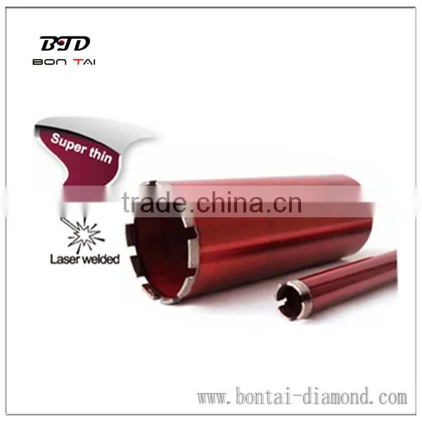 Professional diamond core drill bits for concrete, stones,ceramics