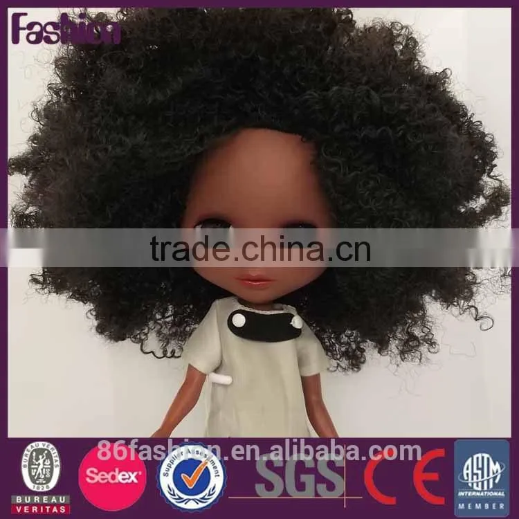 Chinese plastic naked doll with beautiful dress