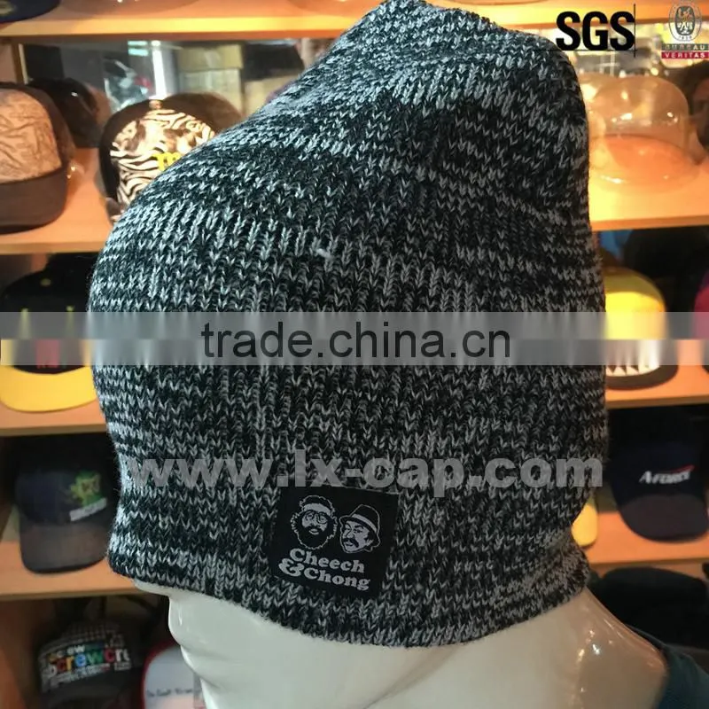 custom patch winter beanies hat
