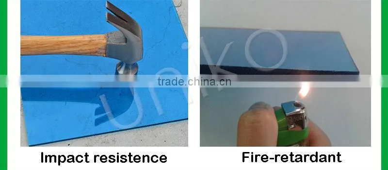 bayer makrolon translucent new plastic roof tile