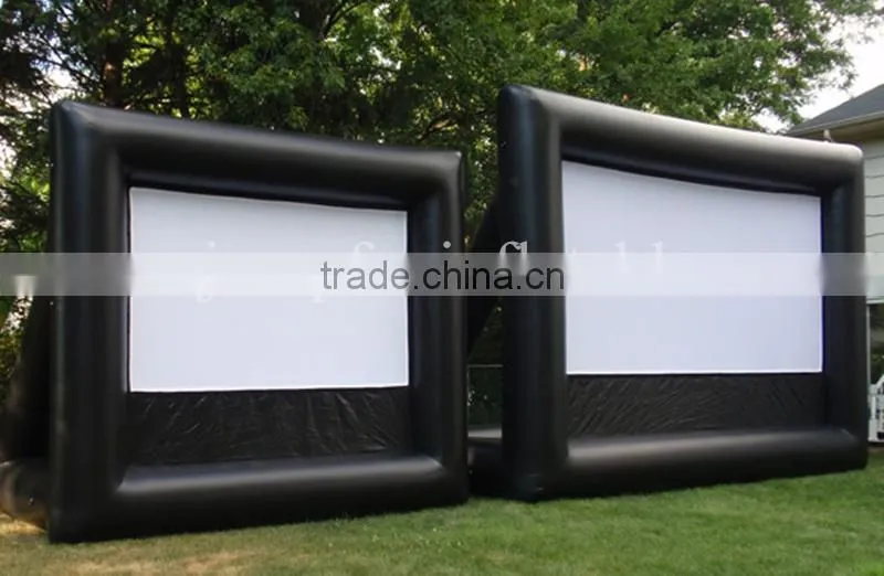 16:9 Inflatable Movie Screen custom-made Inflatable Projection Screen best quality
