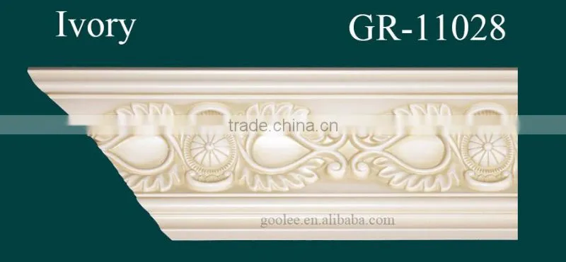 High Density Architectural PU Decorative Corner Moulding