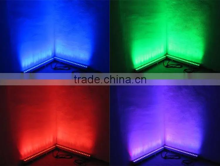 Colourful single 3W24 rgb bar stage light