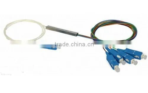 High Quality 1x2 1x4 1x8 1x16 1x32 Fiber Optic PLC Splitter