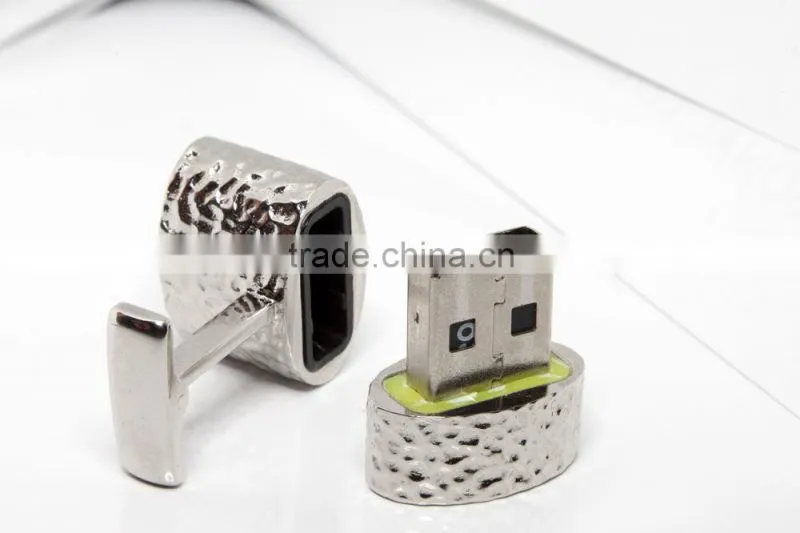 Novel Gift Cufflink USB Perfect Promotional USB Flash Drive