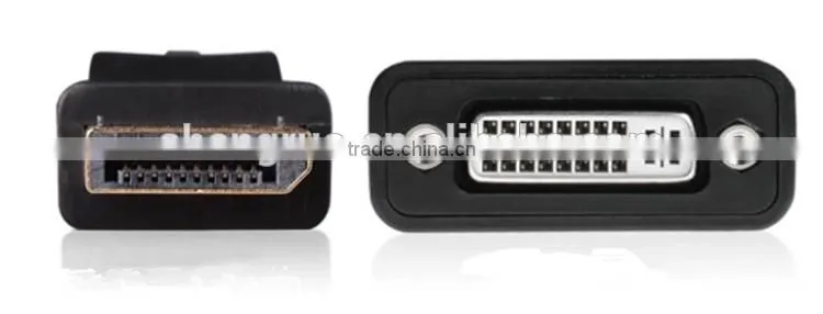 high quality mini DP to 24+5 DVI cable male to female cable adapter