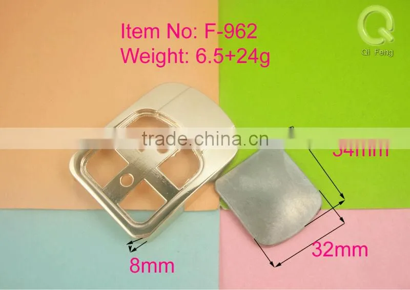 fashion zinc Decoration ladies bag accessories f-962