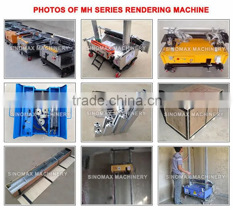 Factory Price Wholesale! MH Series Wall Mortar Automatic Rendering Machines, Plastering Machines for sale in China