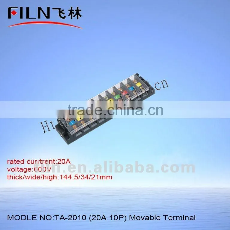 terminal block connector TA-2004 20A 4P