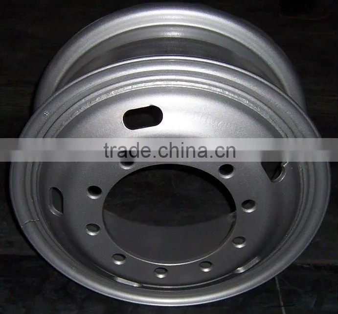 steel wheel rim for 10-16.5 12-16.5 tyre bobcat rim