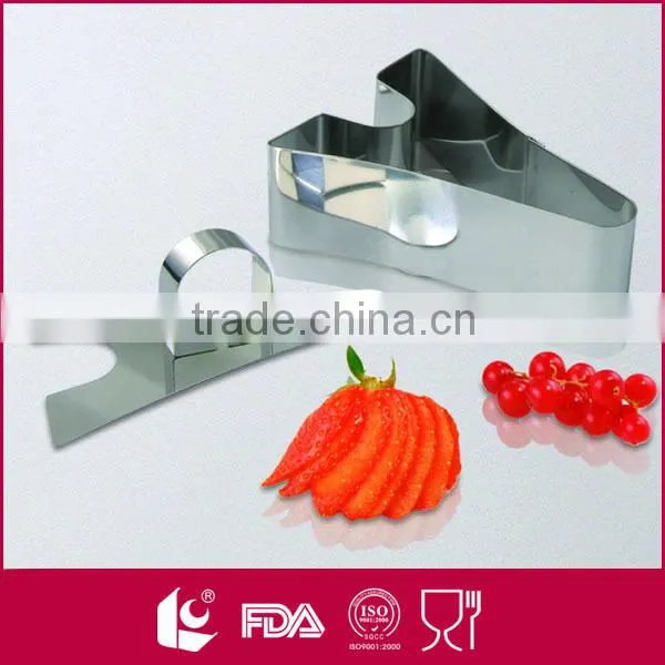 tripetaloid dessert ring, 4pcs