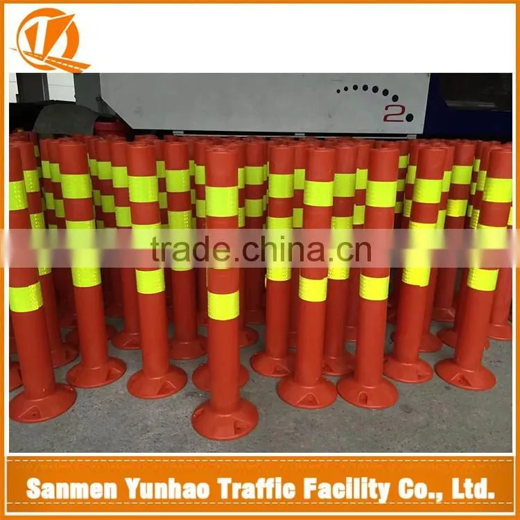 Newest 2016 hot products flexible spring warning post products exported from china