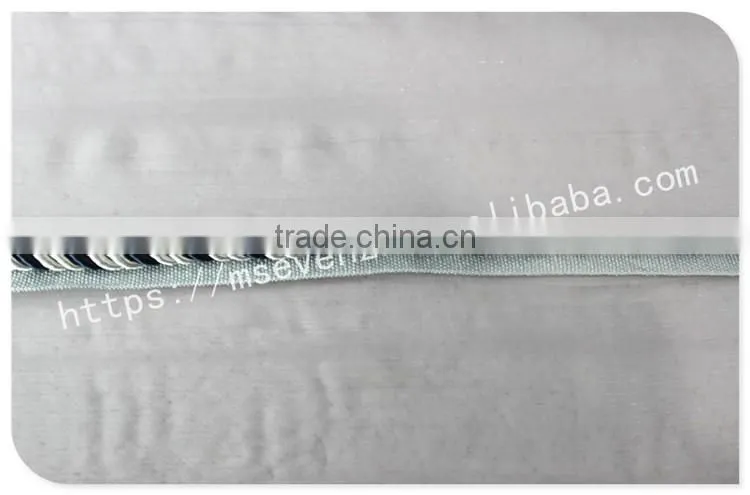Fashion design 1.5cm width tripe lip polyester tape garment trim