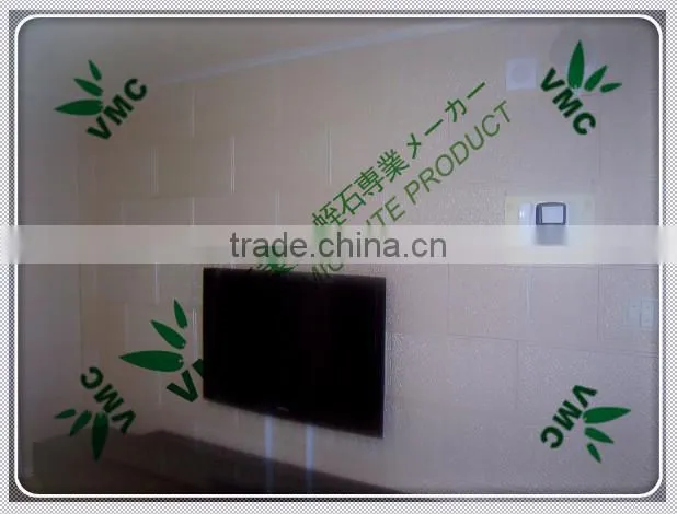 Vermiculite Acoustic Board Interior Wall Panels for Decoration