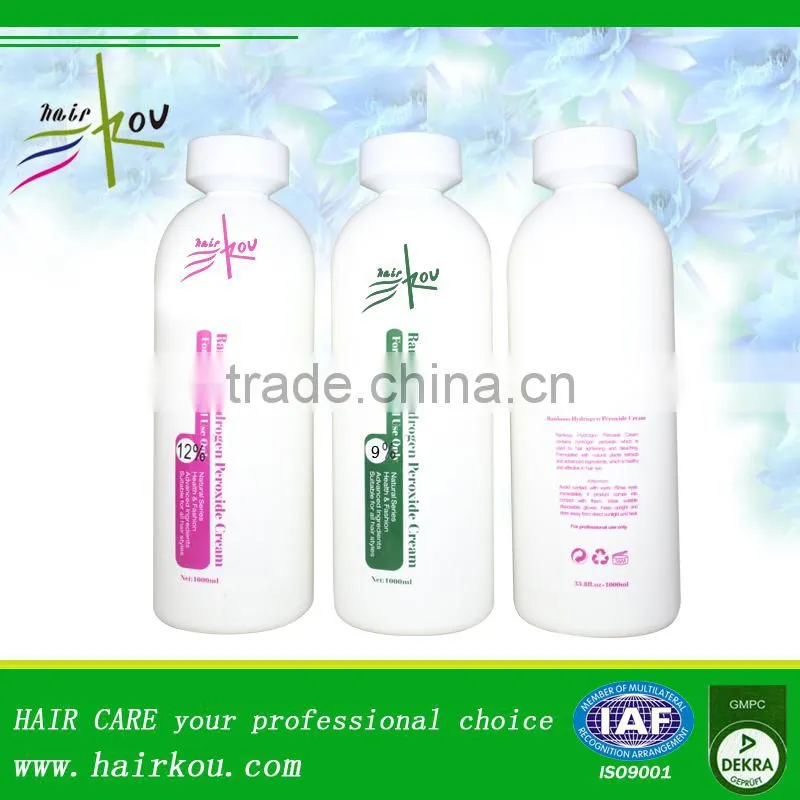 1000ml Hair Mixing with hair color cream,Professional Salon hair developer/oxident cream