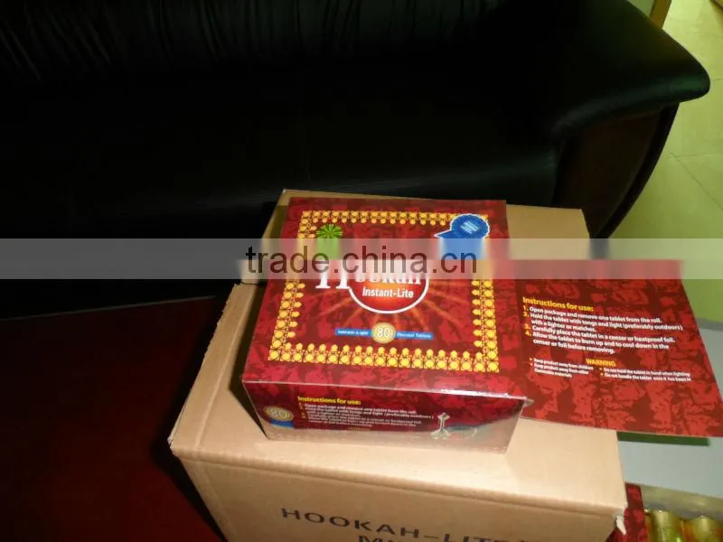 Instant-Lite Hookah Charcoal Tablets