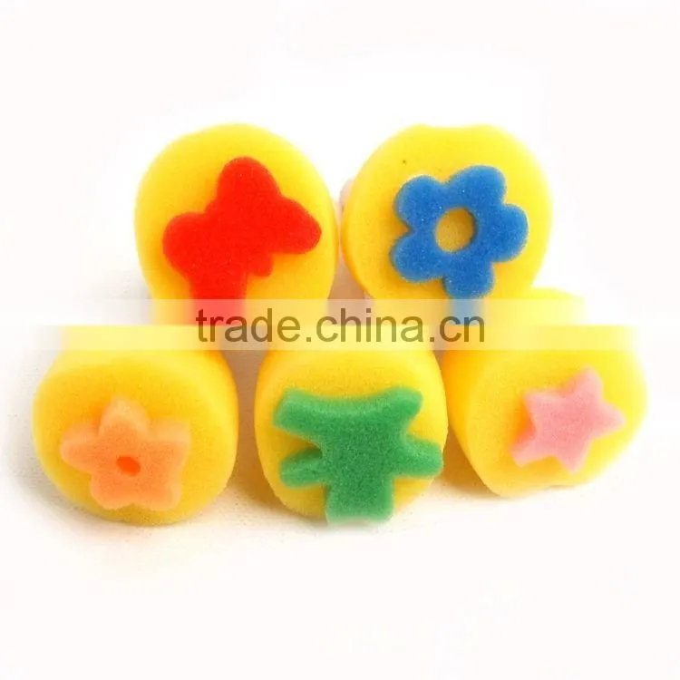 Kids sponge roller/ foam roller with stencil