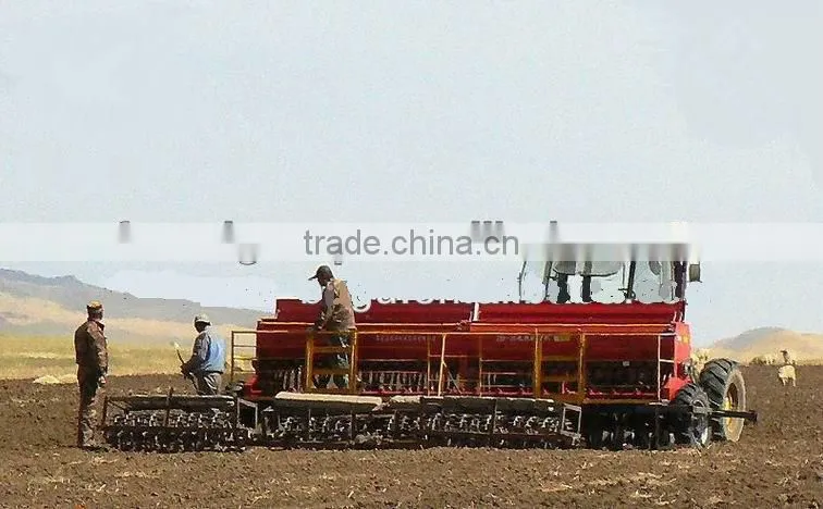 36 row 2BFY-36 seed fertilizer drill