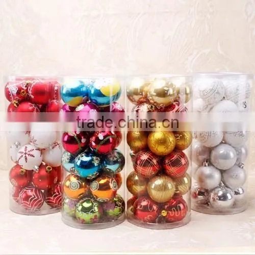 Custom design 6cm Christmas tree Decorative ornaments