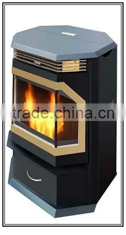 wood fireplace