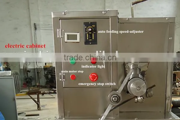 2016 hot sale rice cone puffing machine/Ice cream hollow tube expanding machine