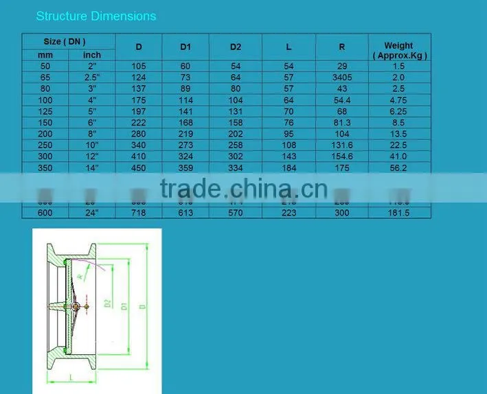 Wafer Check Valve