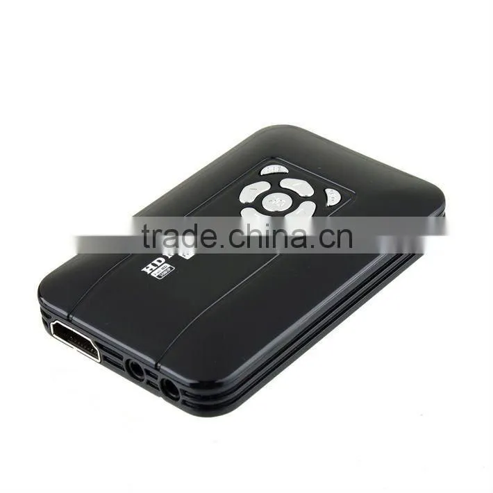 1080P Full HD USB HDMI SD/MMC 3D TV Movie Media Player Box + Remote Controller