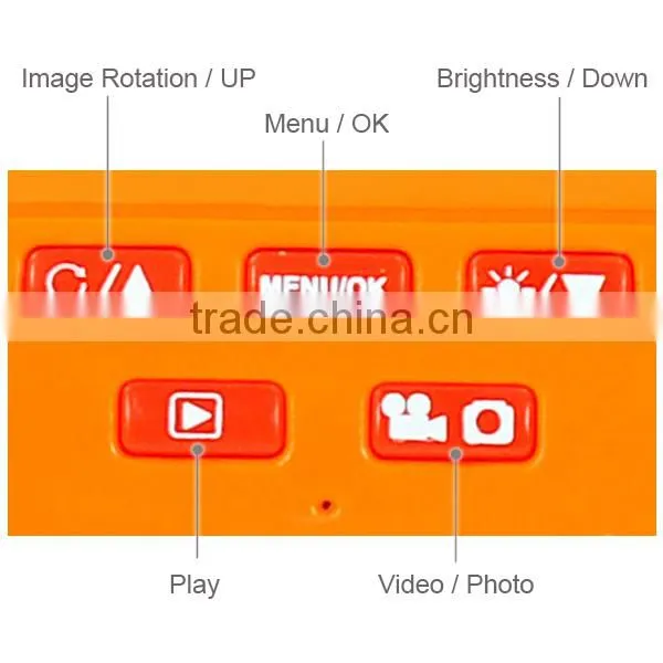Industrial Endoscope 9mm HD Monitor Video Inspection Camera 1m Cable Borecope 4 LED Plumbing Sewer Snakescope