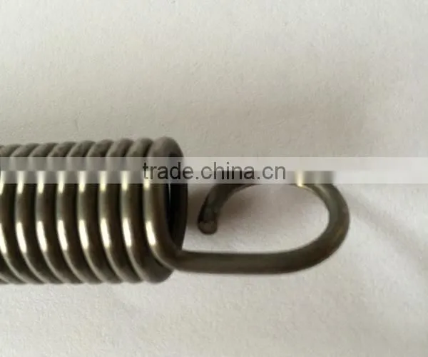 Custom Spring Steel Black Oxide Extension Spring with hook