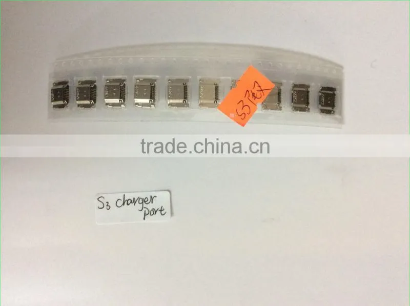 Wholesale Charger Port For Samsung Galaxy S3 I9300, Charger Connector For Samsung S3, Plug In Connector For I9300