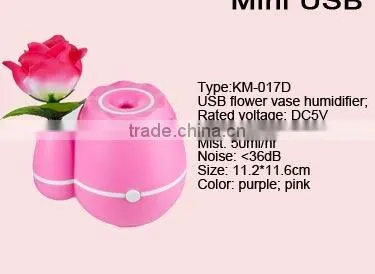 Creative water drop type air freshener ultrasonic humidifier