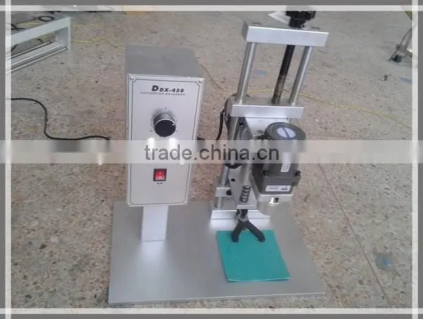 DDX-450 semi-automatic locking capping machine for bottle caps