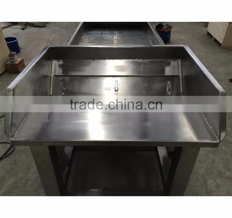 Used for chemicals carbon fertilizer carbon steel linear gravel shaker screen price