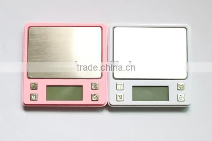 S.S flat tray digital pocket scale