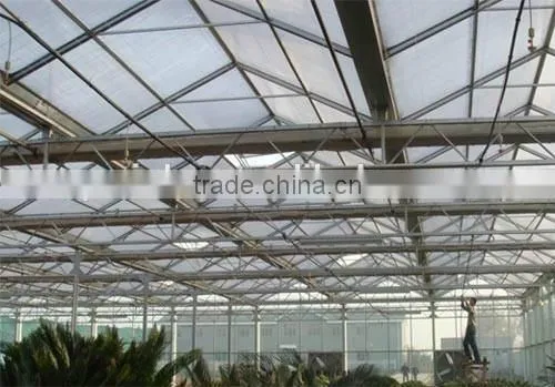 External blinds in the water cycle of greenhouse