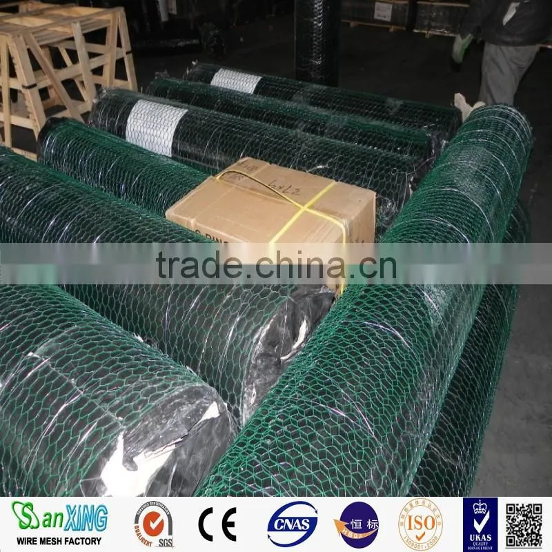 PVC Hexagonal Chicken Wire Mesh Poultry Fence