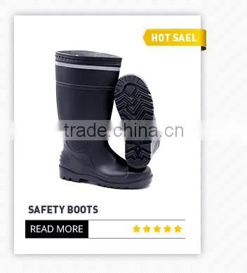 PVC Insole Material and Cotton Fabric Lining Material Western Boot