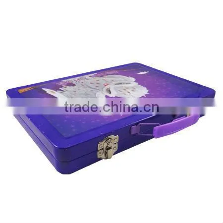 hot sale rectangular custom tin lunch box