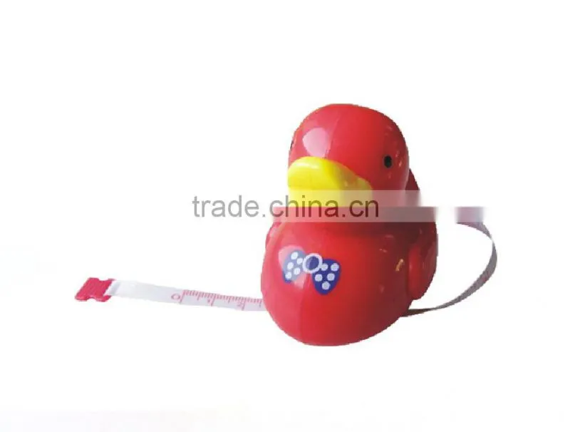 3D Chick Animal Tape Measure with PVC tape measure