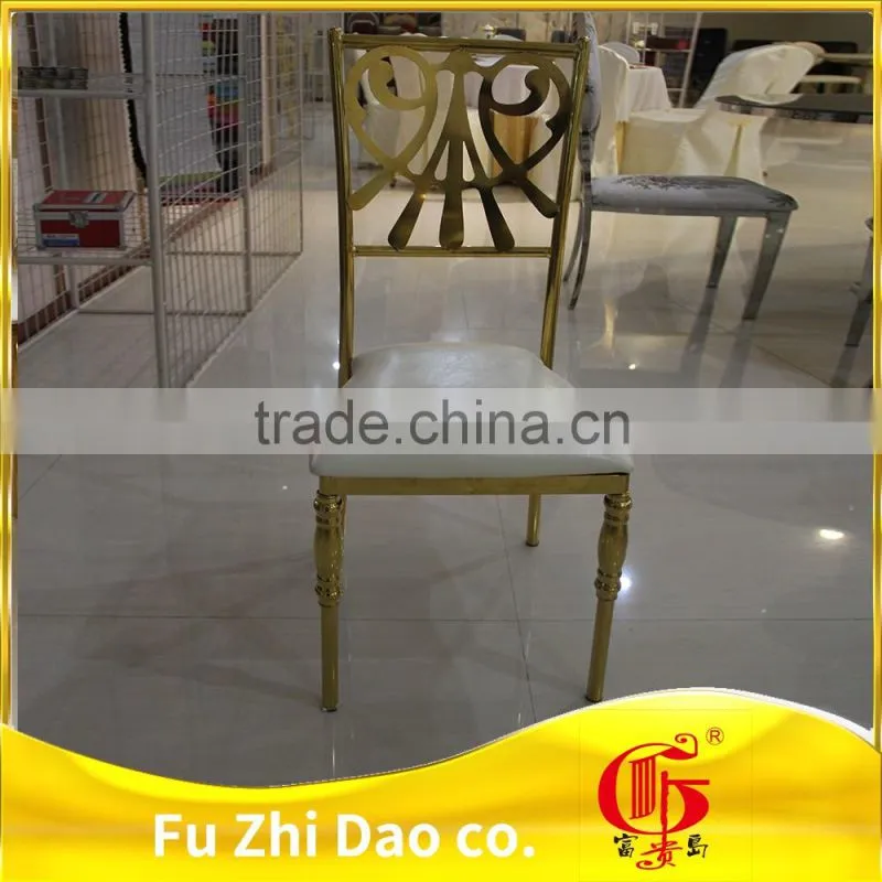 New morden metal stainless steel dinner chair for sale