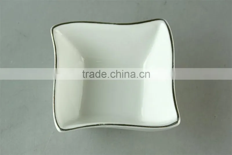 Cheap restaurant serving white dinner dishes for wholesale