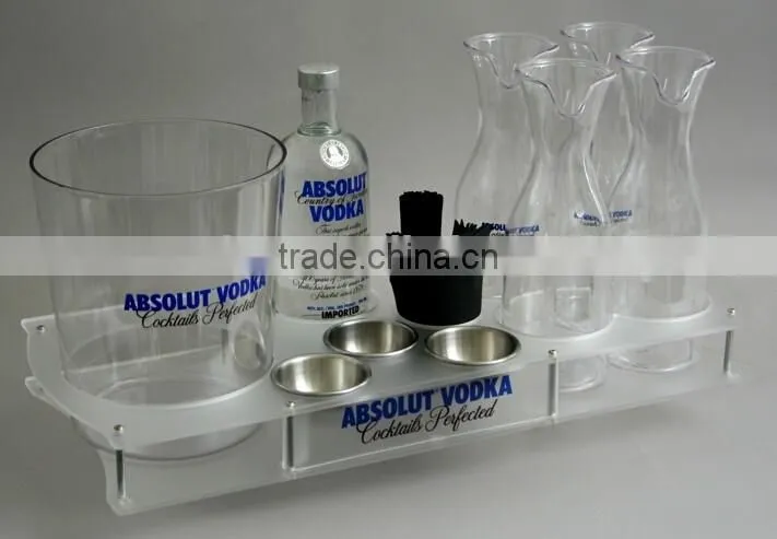 Acrylic liquor wine beer bottle display