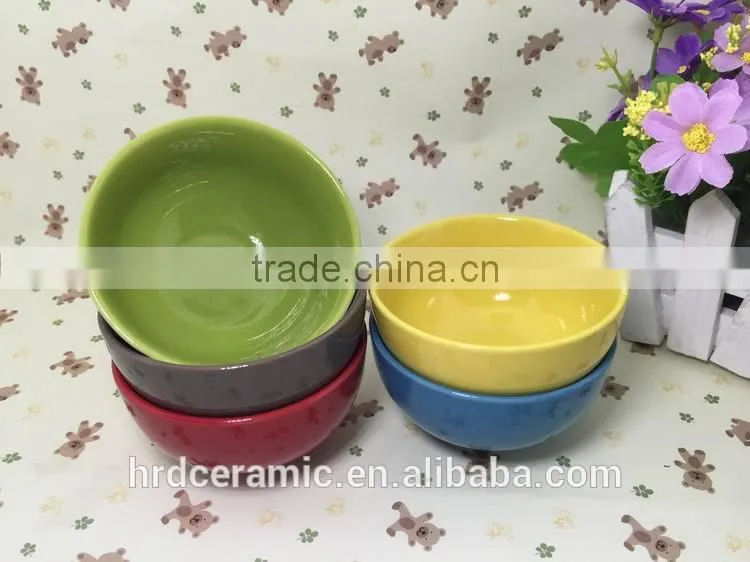 Stocked Ceramic Bowl Ceramic Salad Bowl Ceramic popcorn bowl