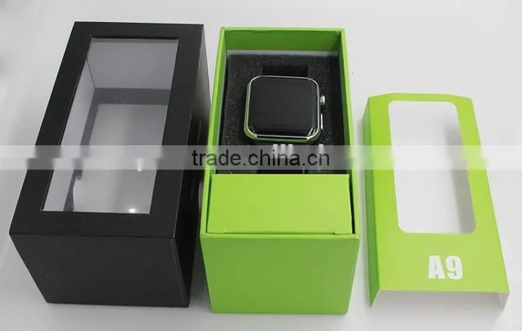 2015 new innovate hot sale A9 bluetooth smart watch for apple andriod phone