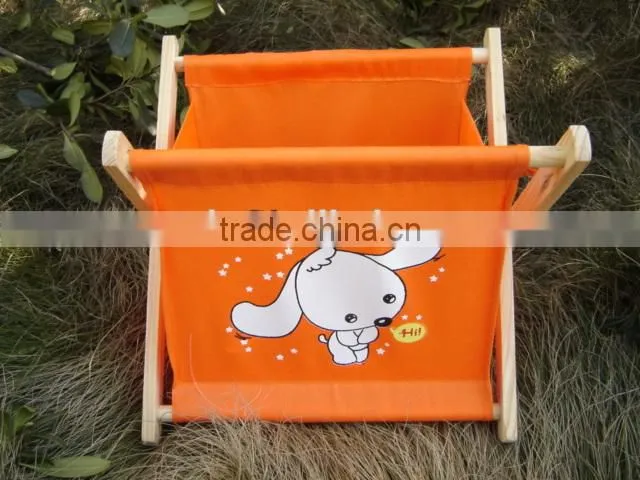 Folding book rack
